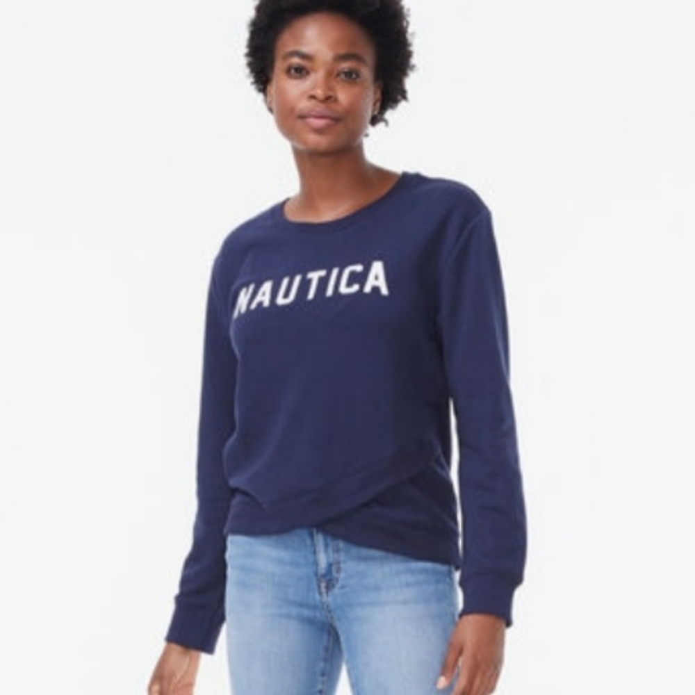 Blue sweatshirt